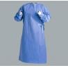 Buy cheap Anti Bacterial Blue Surgical Gown , Cloth Surgical Gowns With 4 Waist Belts CE Approved from wholesalers