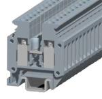TR-3N 5.2 600V 35A Mount DIN RAIL Terminal Blocks Gray Color For Wire Connecting