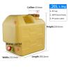 Buy cheap SIDUN 20 Liter Outdoor Water Storage Camping Water Tanks 1.3KG from wholesalers