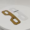 Buy cheap Polyimide Flexible Heating Pad , Graphene Heating Element For Aluminum Heating Plate from wholesalers