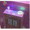 Buy cheap Lollipop Candy Toy Claw Grabber Machine Pink Tempered Glass Material from wholesalers