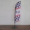 Buy cheap Digital Printing Outdoor Beach Flag Yaoyang Advertising Feather Flags from wholesalers
