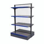 Customized Wire Mesh Supermarket Shelf Retail Store Snack Shop Wire Display