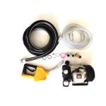 AC / DC Wall Mount 12v Fuel Transfer Pump Diesel With Fuel Nozzle Pump Kit