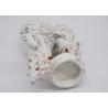 Buy cheap Decoration Christmas Snowman Candle Holder Polyresin Material White Color from wholesalers