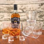 Stemless Wine Ribbed Highball Glass Champagne Whisky Cups For Bar