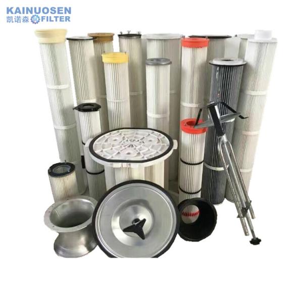 Buy cheap Cellulose Cement Factory Industrial Dust Collector Filter For Air Duct Cleaning Equipment from wholesalers