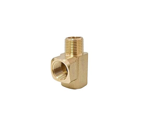 Buy cheap 90 Degree Brass Elbow Copper Pipe Fittings 1/4 NPT Male 1/4'' NPT Female from wholesalers