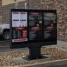 Buy cheap Outdoor CCC Floor Standing Digital Totem 5ms Anti Dusty from wholesalers