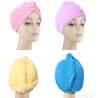 Buy cheap Microfiber Hair Drying Towels Fast Drying Long Hair Wrap Absorbent Twist Turban from wholesalers