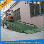Adjustable Hydraulic Portable Loading Ramps for Trucks , Storage Container Ramps