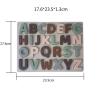 Buy cheap Non Toxic Silicone Early Educational Toys Movable Letter Puzzles For Kids from wholesalers