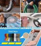 Heavy Duty Industrial Hot melt Cloth Duct Tape for Sealing Fix Insulation