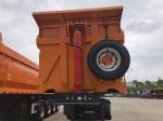 60-Ton 12R20 Tires Heavy Duty Truck 4-Axle Dump Truck Semi-Trailer Customizable