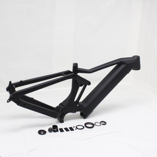 Buy cheap T1000 Carbon Fiber Full Suspension Electric Bike Frames Boost Disc Brake from wholesalers