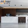 Buy cheap Ready To Assemble Kitchen Cabinets With Island And Toe Kick Plywood Carcase Material from wholesalers