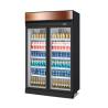 Buy cheap Supermarket Refrigerated Showcase Commercial Glass 2 Doors Cooler from wholesalers