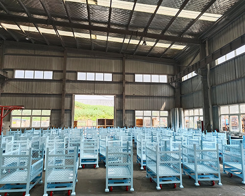 Detachable Metal Cages Mesh Pallet Container Wire Mesh Stillages Cage Box