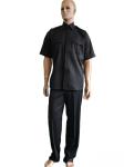 Buy cheap Black Ceremonial Military Uniform Set (Short Sleeve and Straight-Leg Trousers) from wholesalers