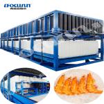 5000kg Ice Storage Capacity Direct Cooling Ice Block Maker Machine for