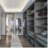 Buy cheap Modern Glass Door Wooden Walk In Closet Wardrobe Bedroom Furniture from wholesalers