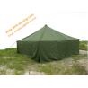 Buy cheap Pole-style Galvanized Steel Waterproof Canvas Army Military Tent from wholesalers