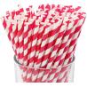 Buy cheap Good Striped 8.25" Bamboo Disposable Paper Straws from wholesalers