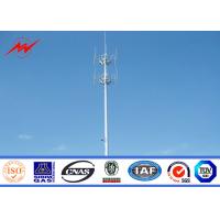 Buy cheap Electric 36M Antenna Tower Steel Mono Pole Tower For Mobile Transmission / product