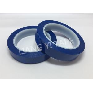 Buy cheap Mylar Film Blue Electrical Tape , Flame Resistant Polyester Adhesive Tape from wholesalers