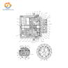 Buy cheap 114-8222 151-9688 Travel Motor Assembly for Caterpillar CAT Excavator E312 312-A 312B Final Drive from wholesalers