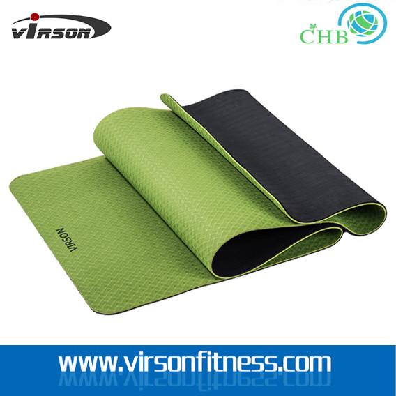 Buy cheap Ningbo Virson yoga mat .yoga mat online.TPE yoga mat. double Layer TPE yoga mat from wholesalers