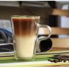 Buy cheap Dishwashers / Microwaves Glass Coffee Cup 3.58 Inches High Elegant Design from wholesalers