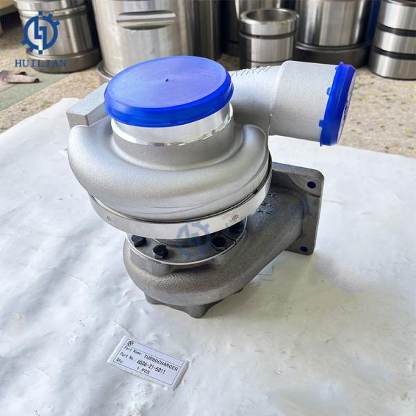 Buy cheap PC400 6D125 6506215011 6506-21-5011 Diesel Engine Turbocharger Turbo For Komatsu Excavator Spare Parts WA480-6 SAA6D125E Engine from wholesalers