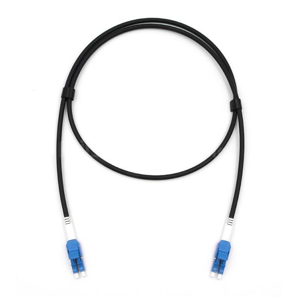 Buy cheap Uniboot Fiber Optic Patch Cable Single Mode OS2 LSZH 4.8mm Black from wholesalers