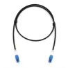 Buy cheap Uniboot Fiber Optic Patch Cable Single Mode OS2 LSZH 4.8mm Black from wholesalers