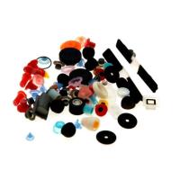 Buy cheap Silicone Molded Rubber Parts High Grade Material Alkali Resistant Eco - Friendly product