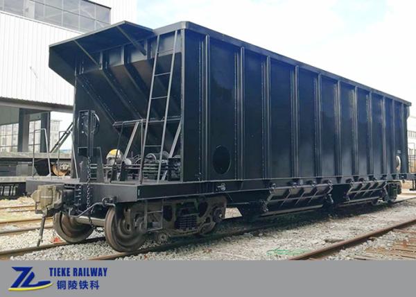 Buy cheap 1435mm Standard Gauge 90 Tons Pay Load Quick Discharge Hopper Wagons For Mineral Ore from wholesalers