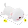 Buy cheap Onsoyours Cute Kitten Plush Toy 25.5" Stuffed Animal Pet Kitty Soft Anime Cat Large Plush Pillow for Kids (White A, 25.5 from wholesalers