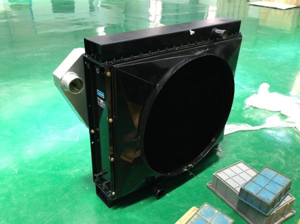 Buy cheap Copper Cummins Engine Parts NTA855-G1A Generator Radiator , Water Tanks from wholesalers