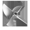 Buy cheap TS16949 316 Stainless Steel Shear Outboard Propellers Mirror Polish from wholesalers