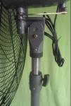 26 Inch 30 Inch 2 Blade Pedestal Fan , 210W Outdoor Heavy Duty Stand Fan