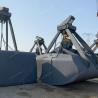 Buy cheap Four Rope Mechanical Grab Bucket 27 CBM Dual Claw Clamshell Grab from wholesalers