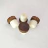 Buy cheap Non Spill Sealing Plug Cap Synthetic Cork Wooden Top Aluminum Metal Wine Bottle Cork from wholesalers
