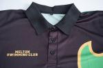 100 Polyester Polo Neck T Shirts For Mens , Promotional Green And Black Polo