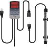 Buy cheap Hygger Saltwater Tank Titanium Tube Submersible Pinpoint Aquarium Heater with Digital Thermostat, IC Temp Controller 50- from wholesalers