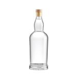 Transparent High Flint Glass Bottle 60ml 750ml 1000ml with Aluminum Plastic PP