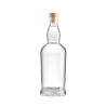 Buy cheap Custom Make 170ml 200ml 230ml 300ml Round Clear Glass Bottle for Fruit Wine Liquor from wholesalers