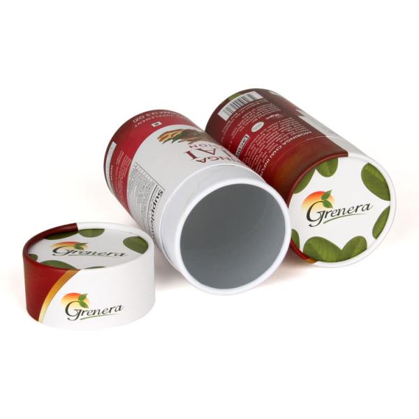 Buy cheap Food Grade Customized Paper Tube Packaging For Spice / Milk powder / Nourishment from wholesalers