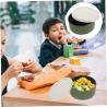 Buy cheap Kids Silicone Food Storage Containers BPA Free Leakproof Airtight Tag Bento Lunch Box from wholesalers