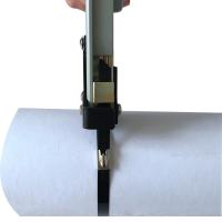 Buy cheap Polyester Coated Stainless Steel Cable Tie 4.6mm Metal Exhaust Wrap Straps product